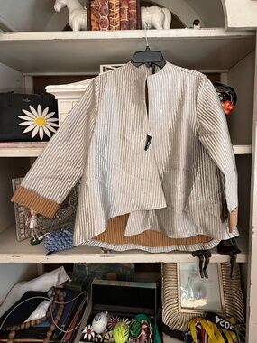 IC collection by Connie K asymmetrical jacket size Medium M